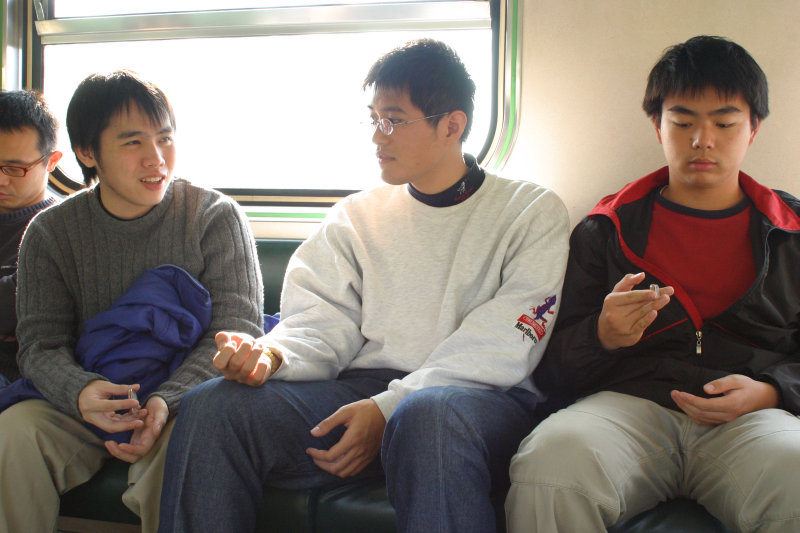 台灣鐵路旅遊攝影街拍帥哥藝文表演2005-01-23攝影照片52