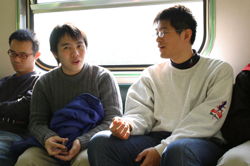 台灣鐵路旅遊攝影街拍帥哥藝文表演2005-01-23攝影照片55