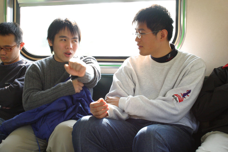 台灣鐵路旅遊攝影街拍帥哥藝文表演2005-01-23攝影照片56