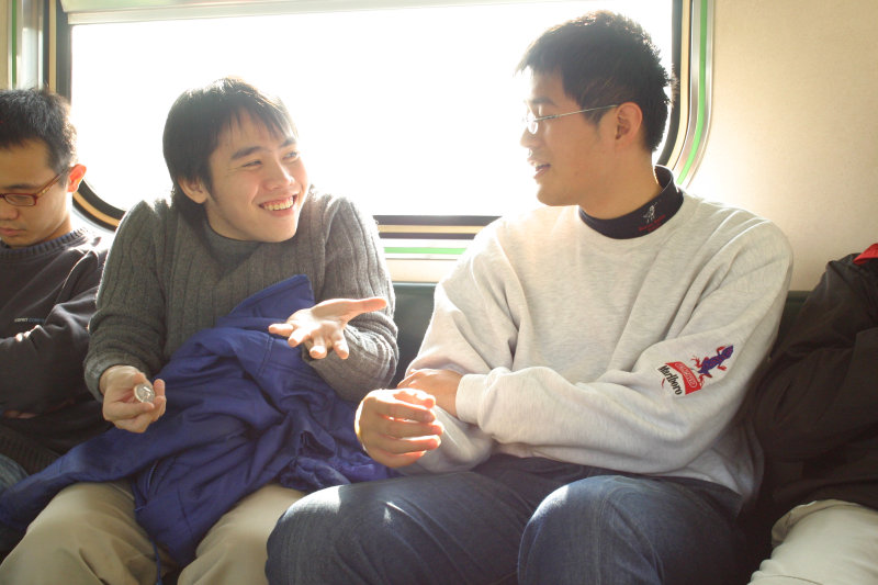 台灣鐵路旅遊攝影街拍帥哥藝文表演2005-01-23攝影照片61