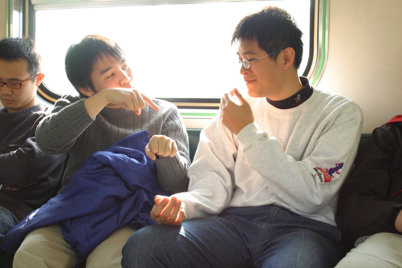 台灣鐵路旅遊攝影街拍帥哥藝文表演2005-01-23攝影照片62