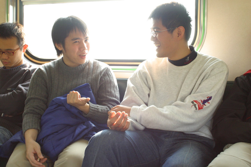 台灣鐵路旅遊攝影街拍帥哥藝文表演2005-01-23攝影照片64