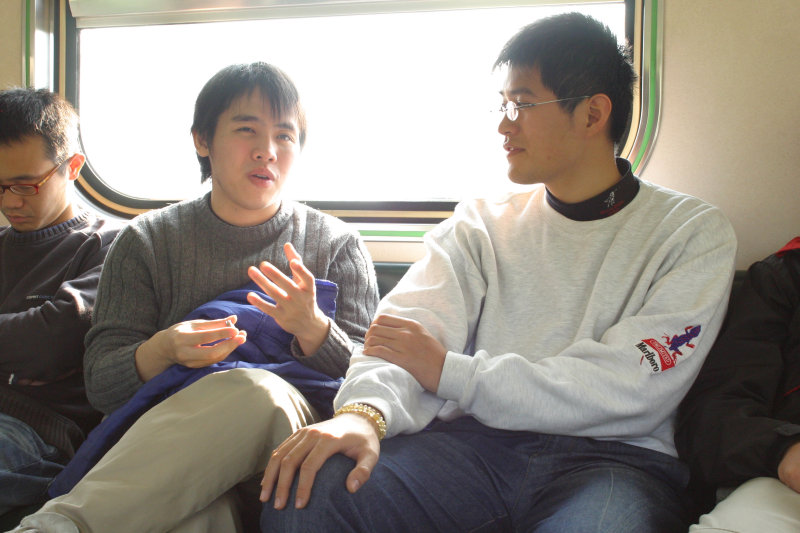 台灣鐵路旅遊攝影街拍帥哥藝文表演2005-01-23攝影照片65