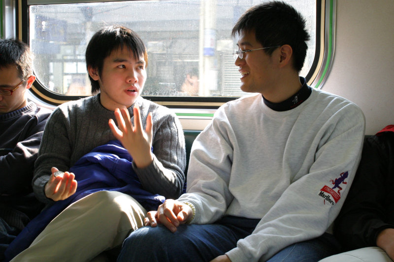 台灣鐵路旅遊攝影街拍帥哥藝文表演2005-01-23攝影照片73