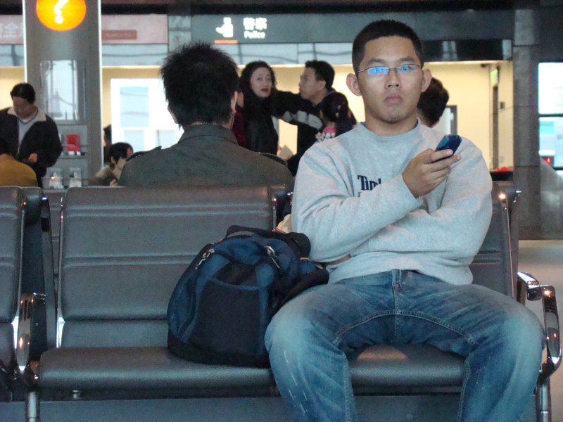 台灣鐵路旅遊攝影高鐵台灣高鐵台中烏日站旅客特寫篇攝影照片113