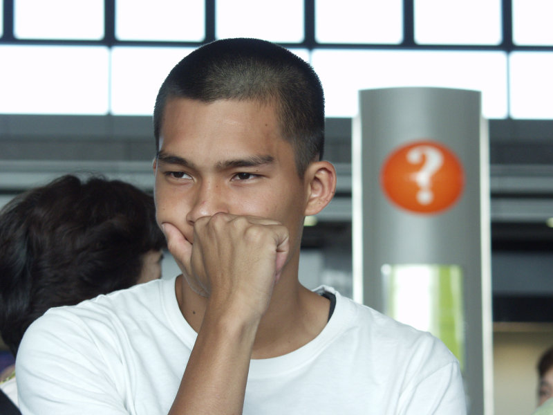 台灣鐵路旅遊攝影高鐵問號標誌20070513攝影照片1