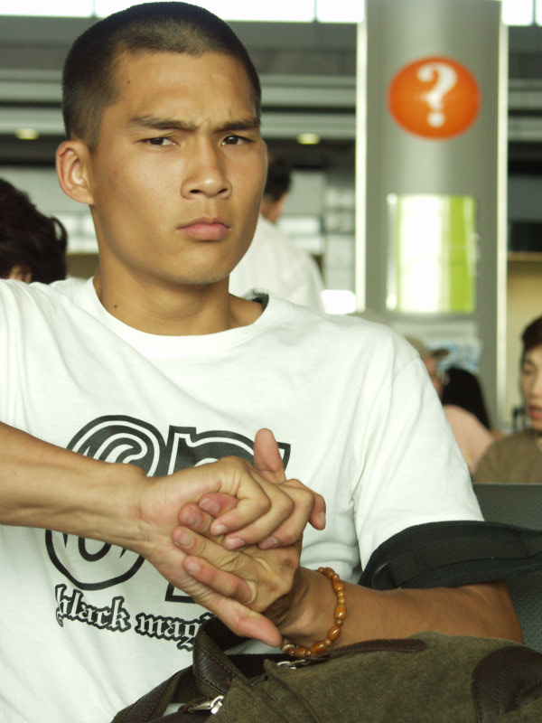 台灣鐵路旅遊攝影高鐵問號標誌20070513攝影照片2