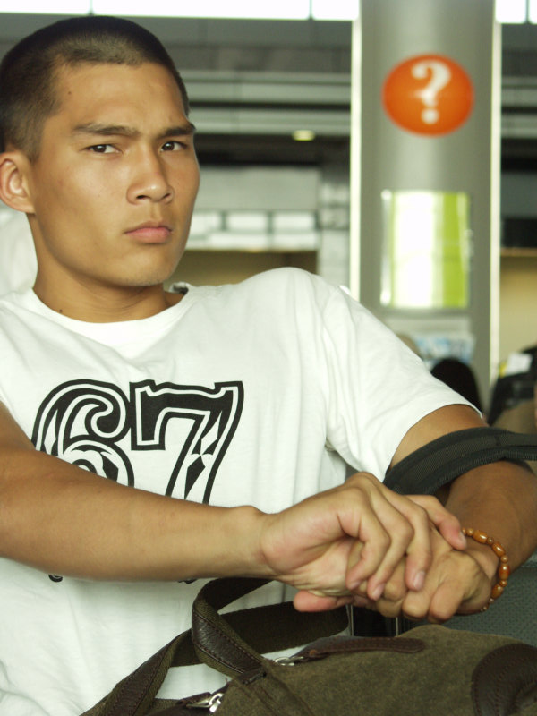 台灣鐵路旅遊攝影高鐵問號標誌20070513攝影照片3