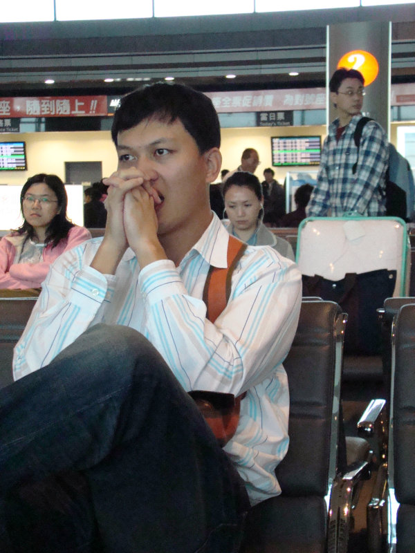 台灣鐵路旅遊攝影高鐵問號標誌20080113攝影照片1