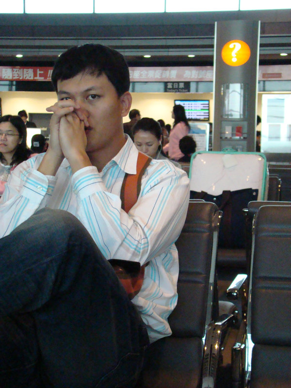 台灣鐵路旅遊攝影高鐵問號標誌20080113攝影照片3