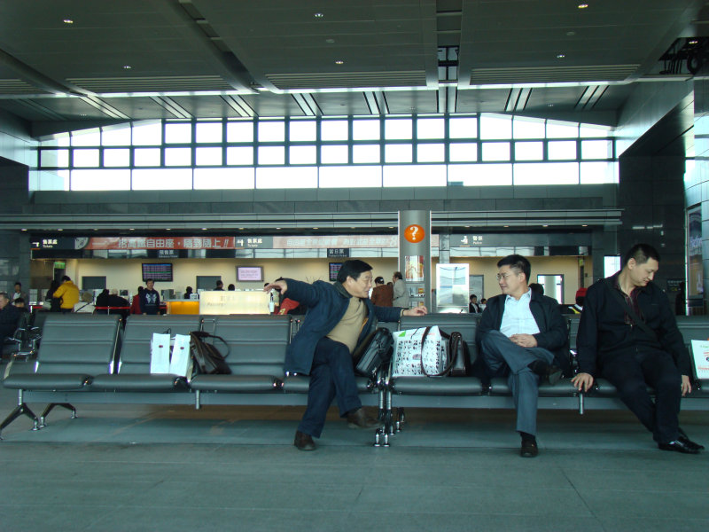 台灣鐵路旅遊攝影高鐵問號標誌20080217攝影照片1