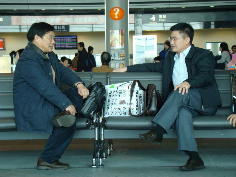 台灣鐵路旅遊攝影高鐵問號標誌20080217攝影照片6