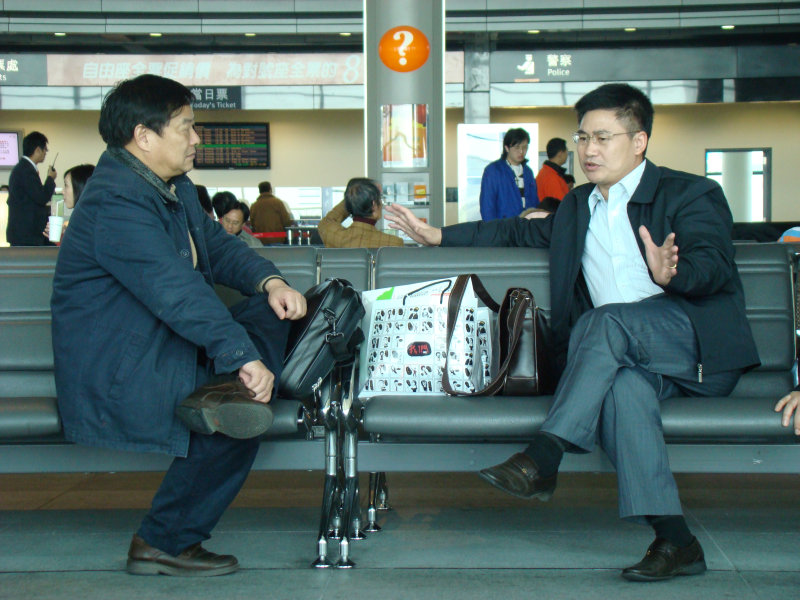 台灣鐵路旅遊攝影高鐵問號標誌20080217攝影照片8