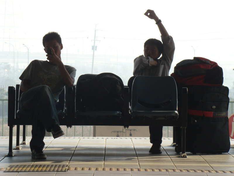 台灣鐵路旅遊攝影高鐵旅客剪影系列攝影照片41