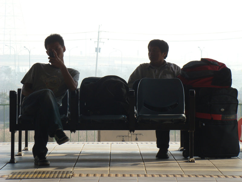 台灣鐵路旅遊攝影高鐵旅客剪影系列攝影照片42