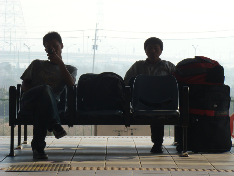 台灣鐵路旅遊攝影高鐵旅客剪影系列攝影照片43