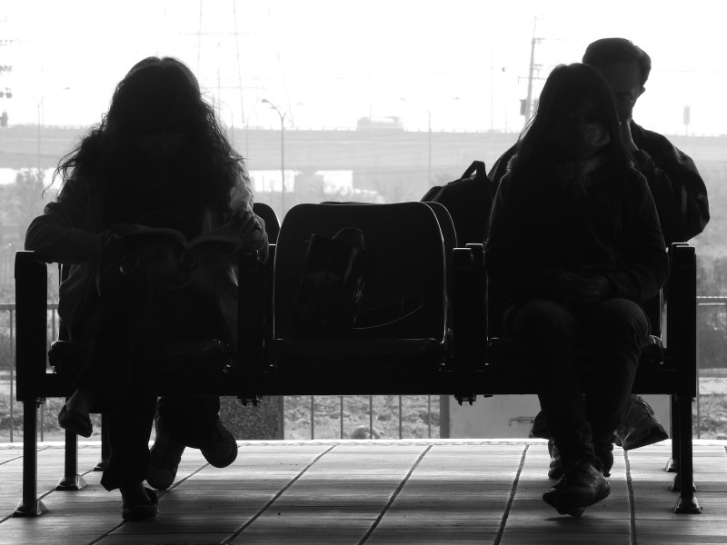 台灣鐵路旅遊攝影高鐵旅客剪影系列攝影照片333