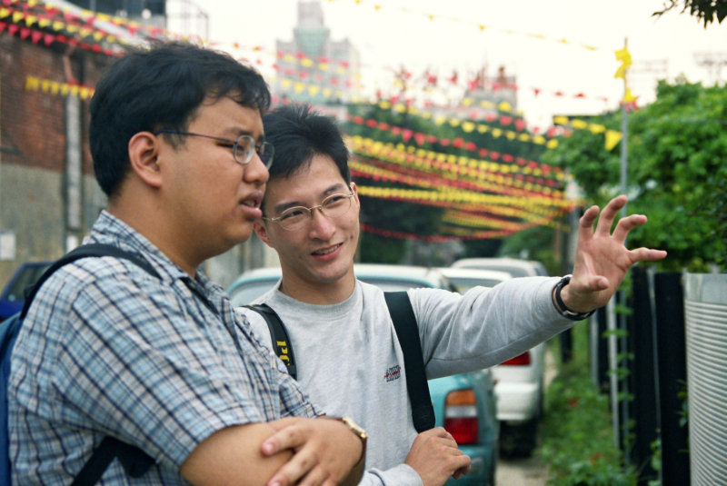 藝術走廊(藝術家工作室前)2000年至2003年橘園經營時期台中20號倉庫藝術特區藝術村