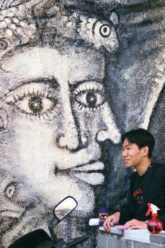 藝術走廊(藝術家工作室前)2000年至2003年橘園經營時期台中20號倉庫藝術特區藝術村