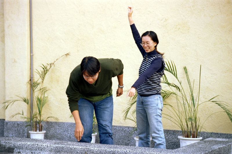 藝術走廊(藝術家工作室前)2000年至2003年橘園經營時期台中20號倉庫藝術特區藝術村