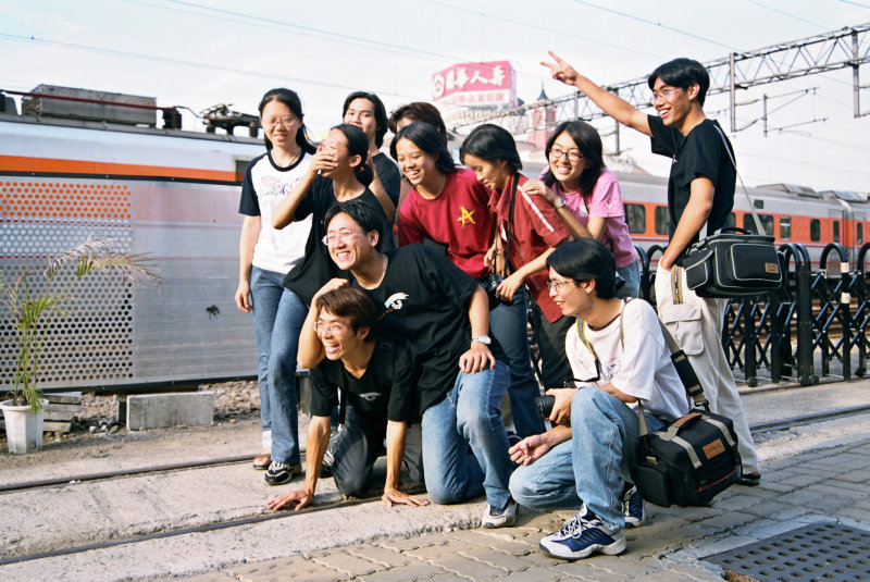 藝術走廊(藝術家工作室前)2000年至2003年橘園經營時期台中20號倉庫藝術特區藝術村