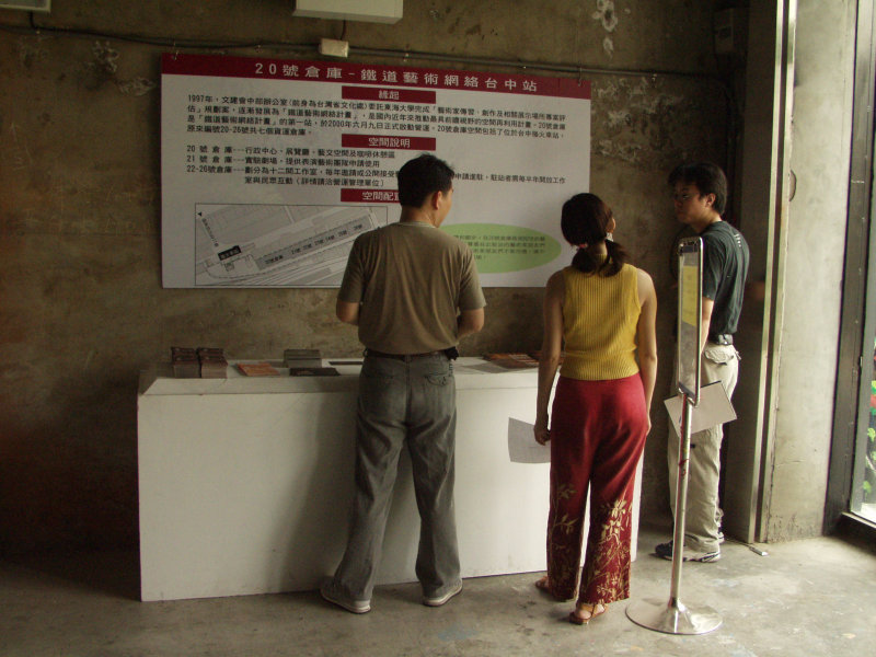 辦公區2000年至2003年橘園經營時期台中20號倉庫藝術特區藝術村