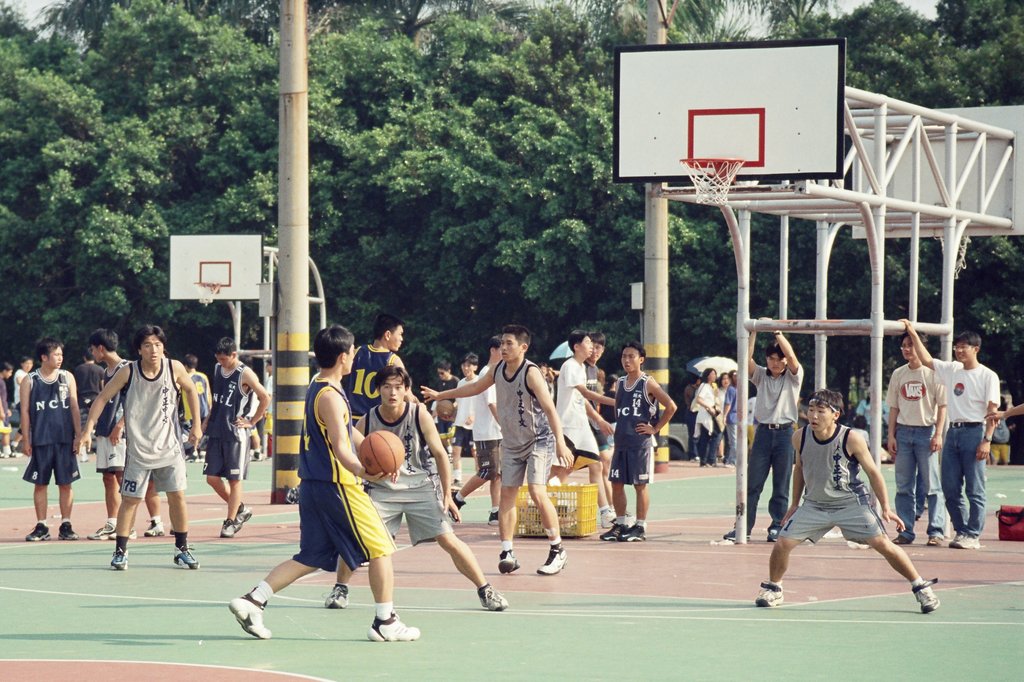 中興大學籃球比賽底片影像