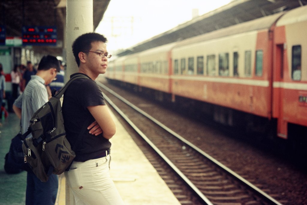 台中火車站底片影像