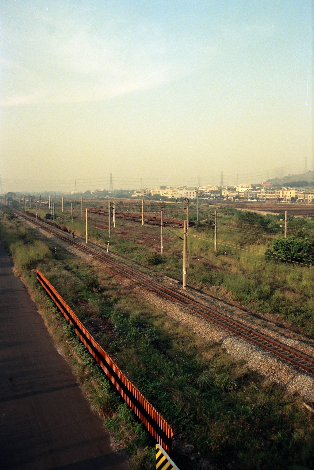 大肚火車站底片影像