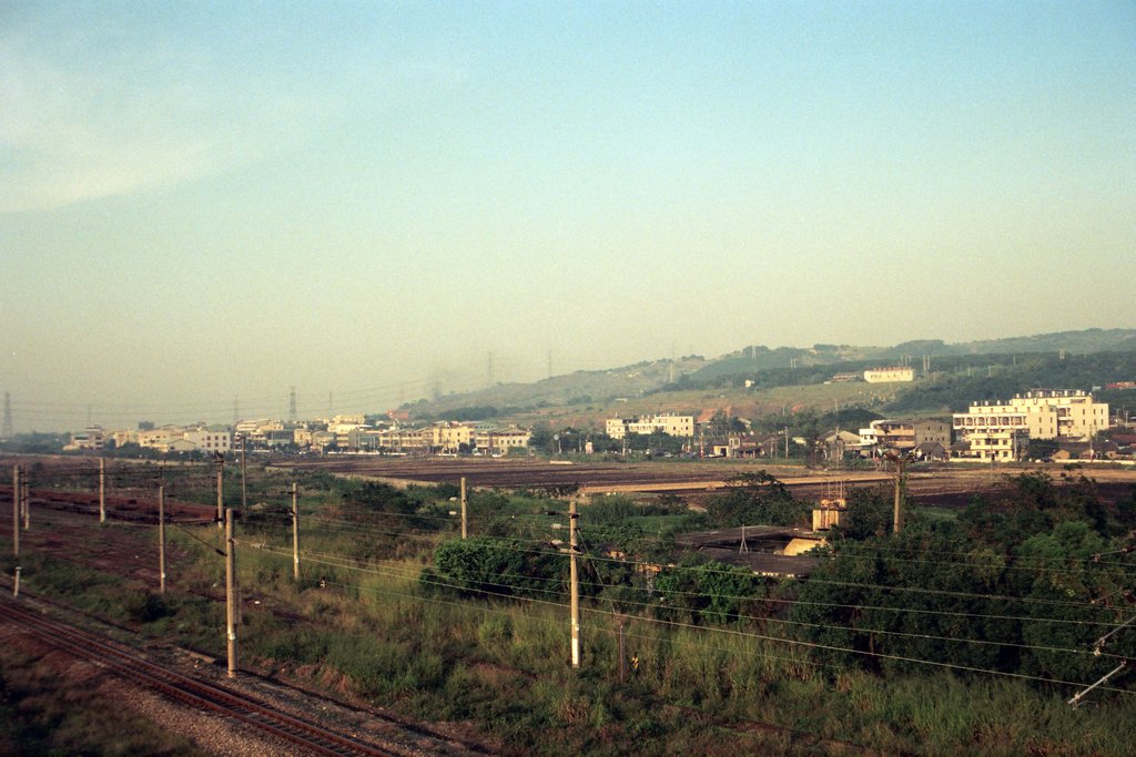 大肚火車站底片影像