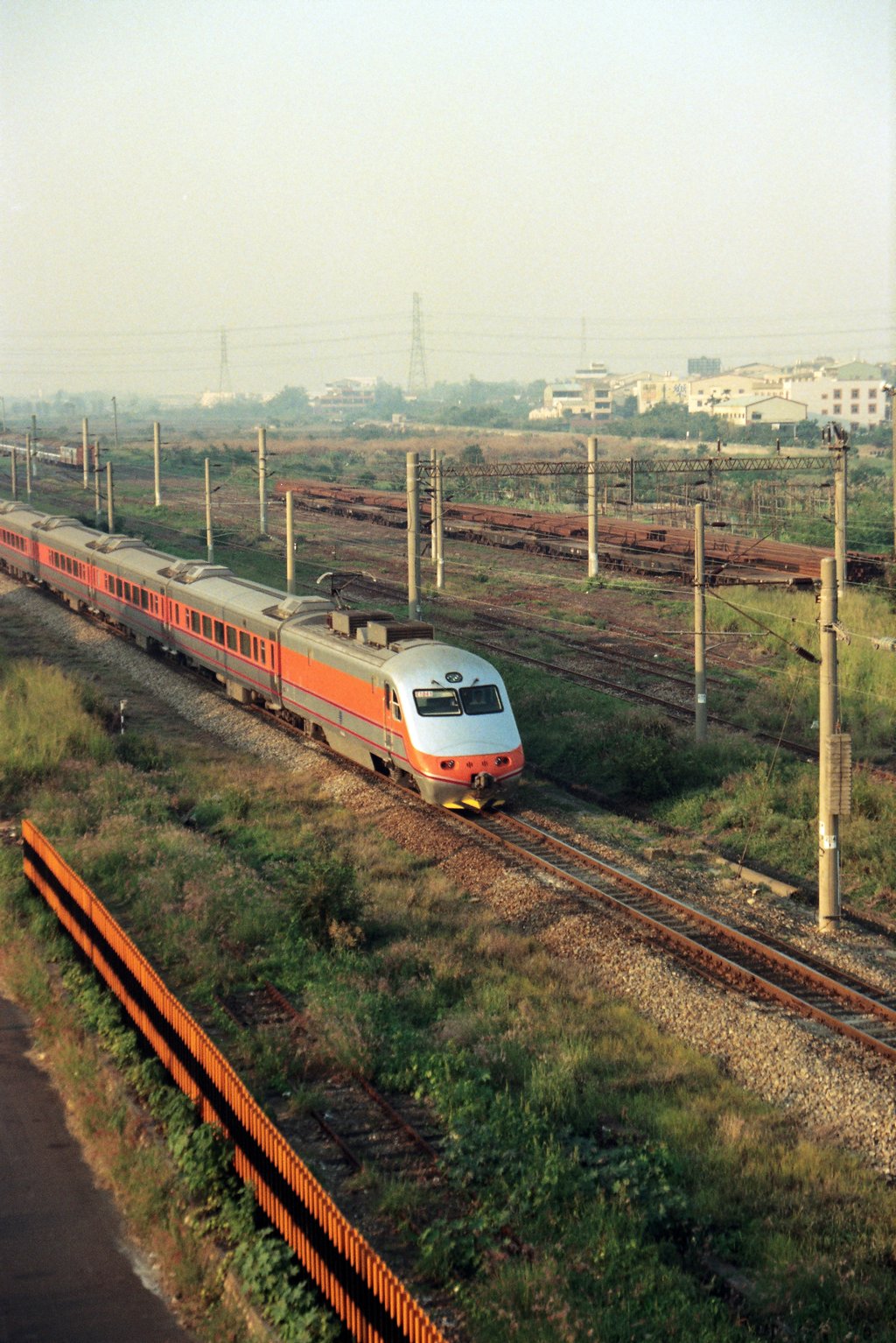 大肚火車站底片影像