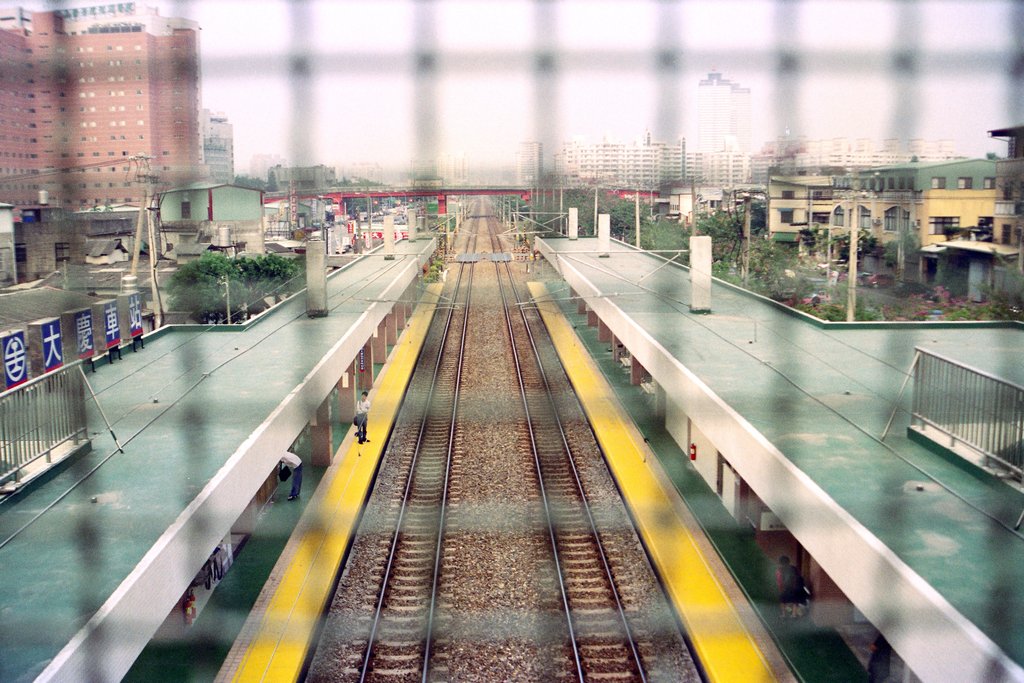 山線鐵路底片影像