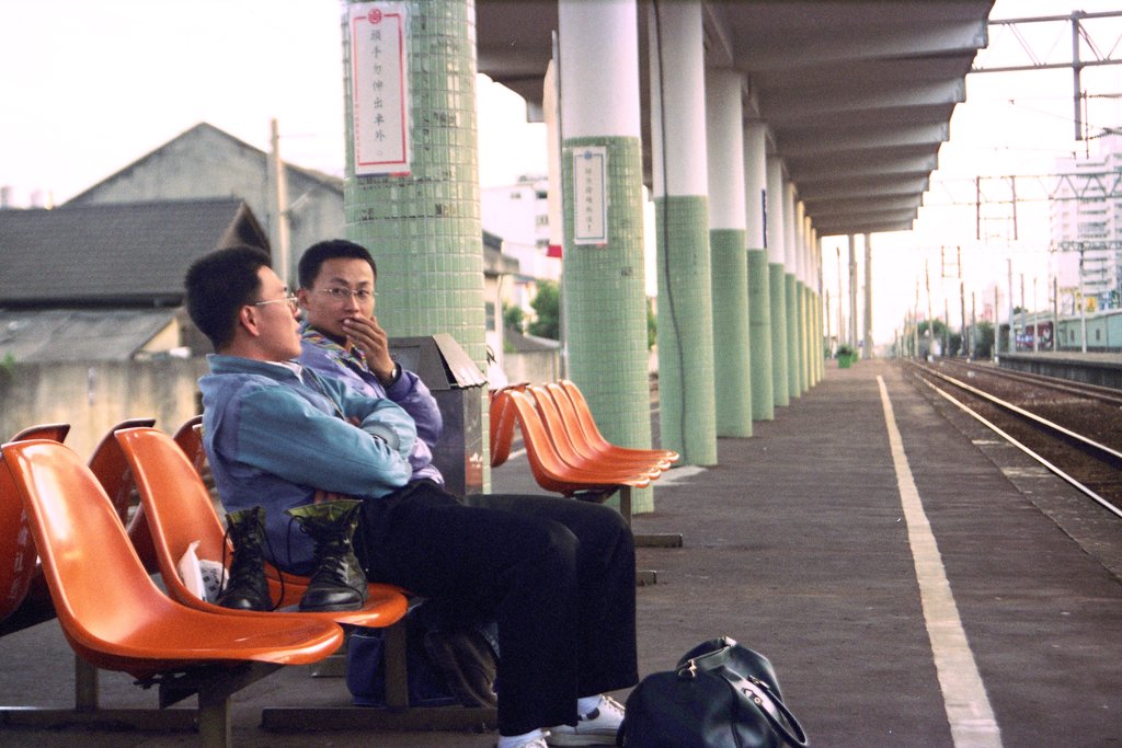 山線鐵路底片影像