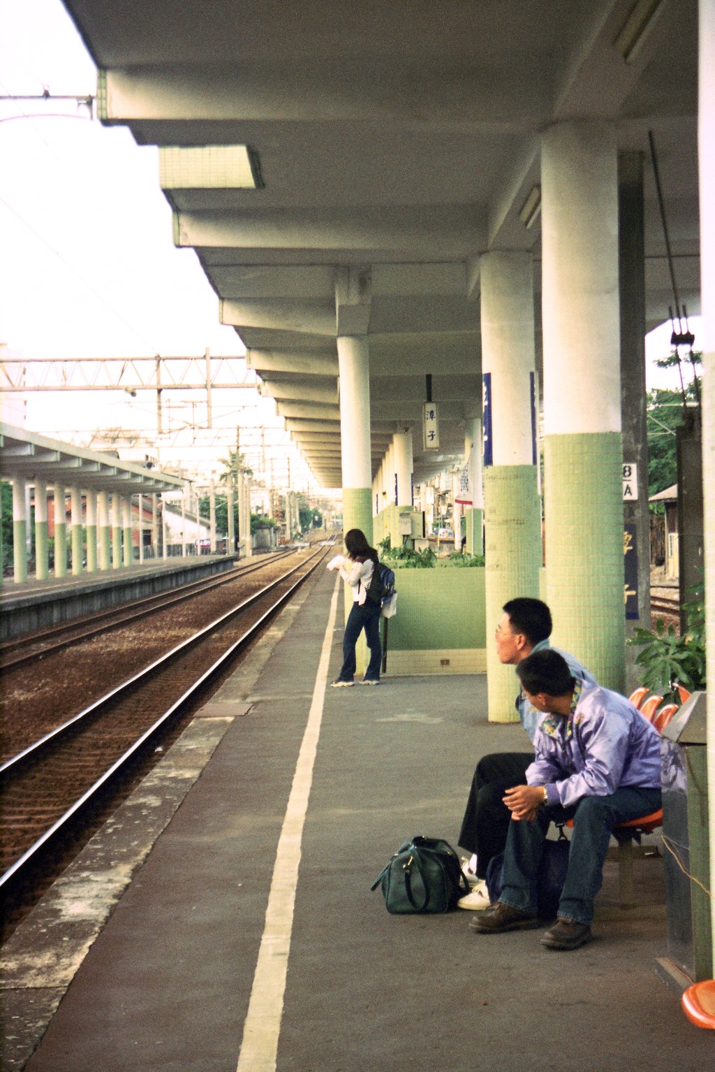 山線鐵路底片影像