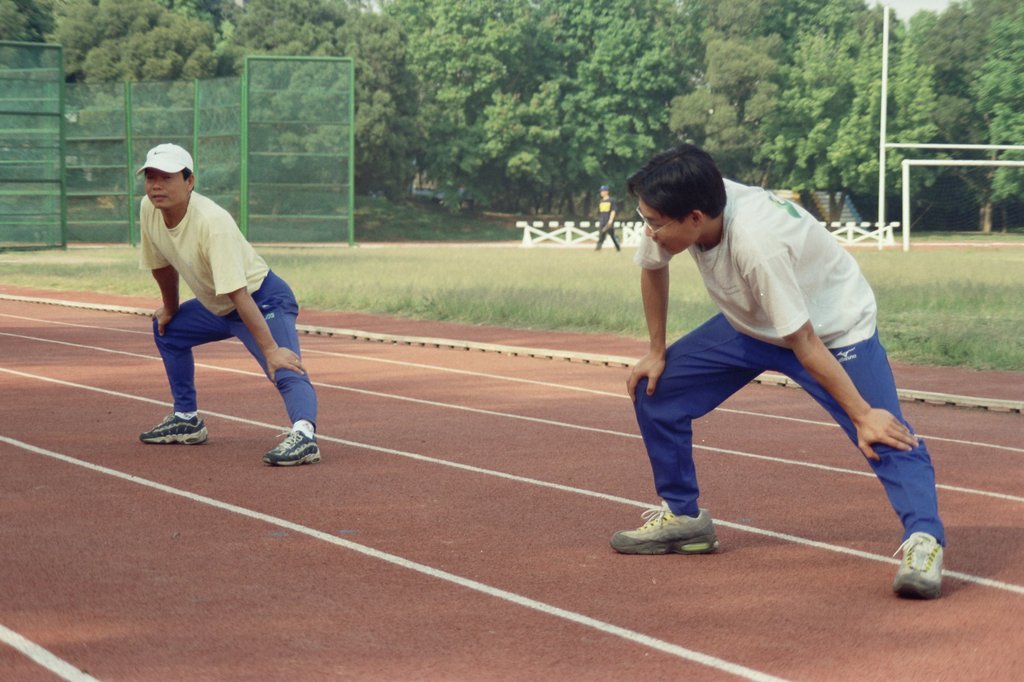 運動場東海大學底片影像