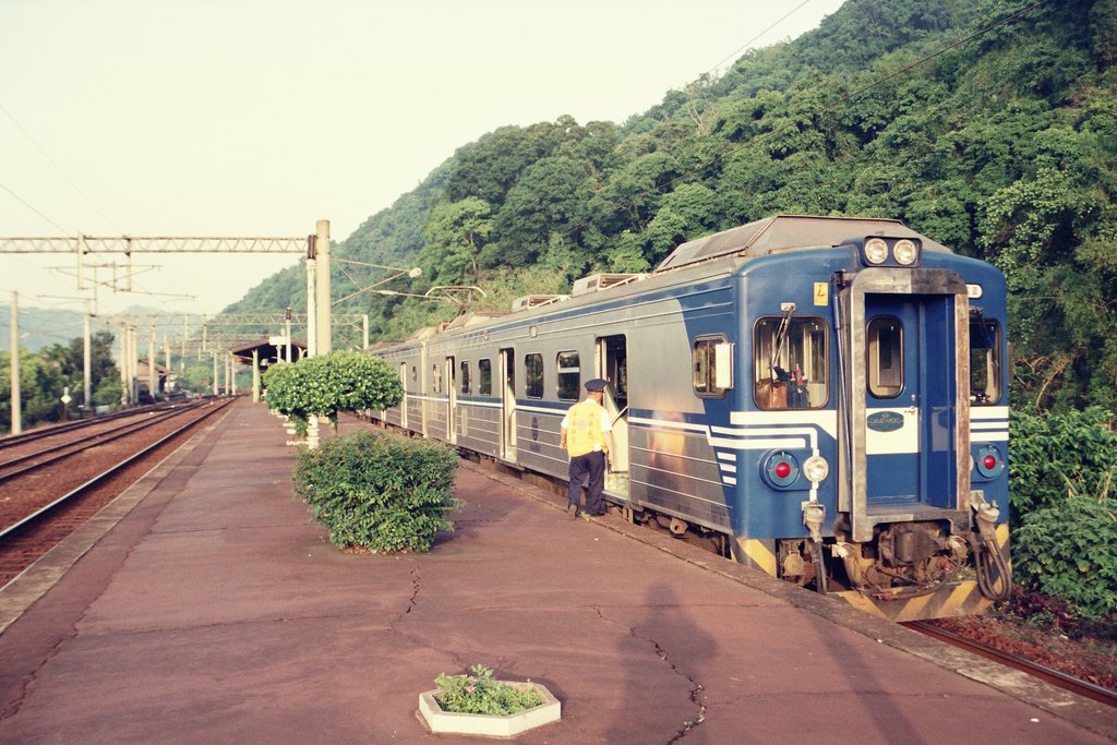 泰安火車站底片影像