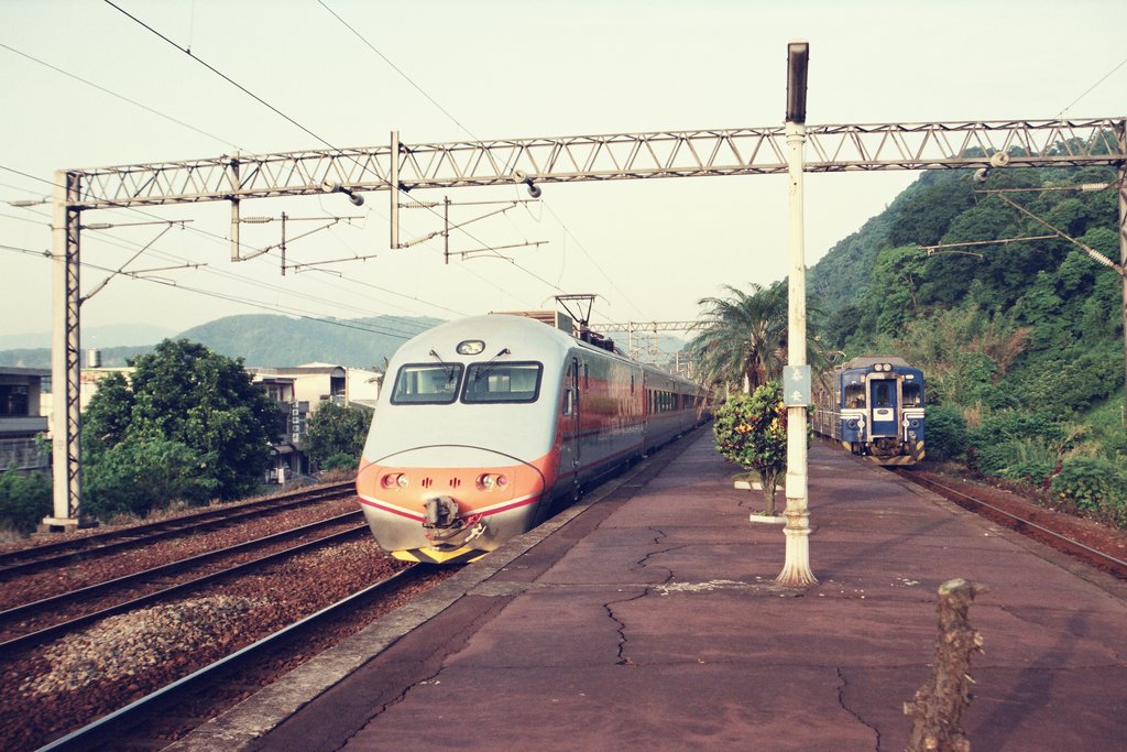 泰安火車站底片影像