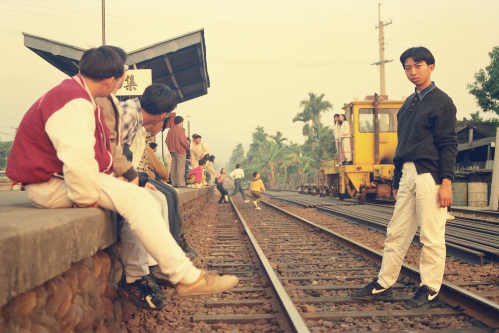 集集火車站底片影像