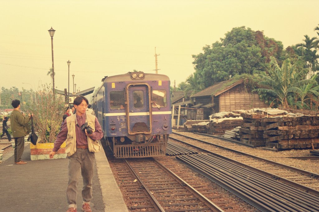 集集火車站底片影像