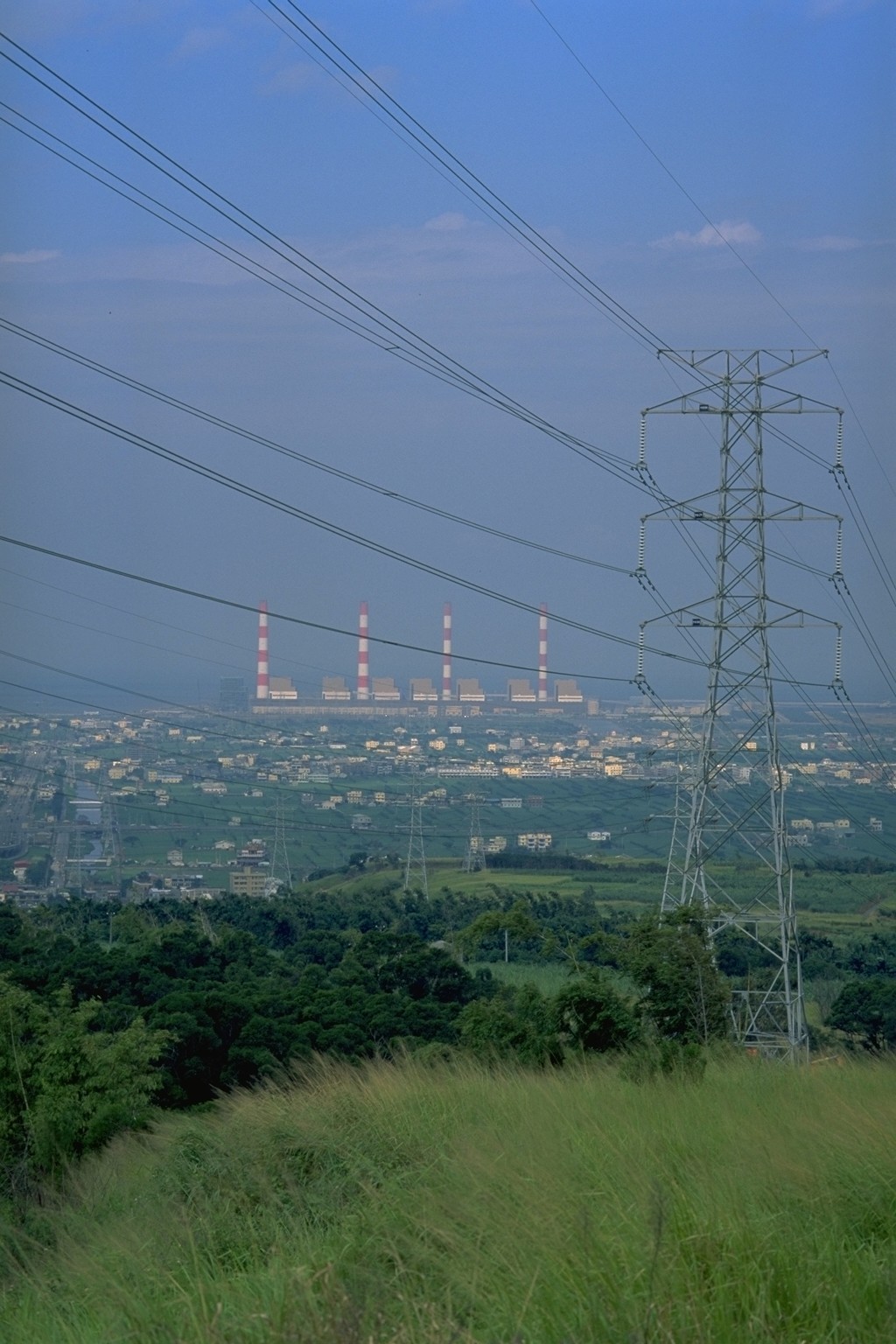 台中市大度山西屯龍井發電廠正片老照片時光機