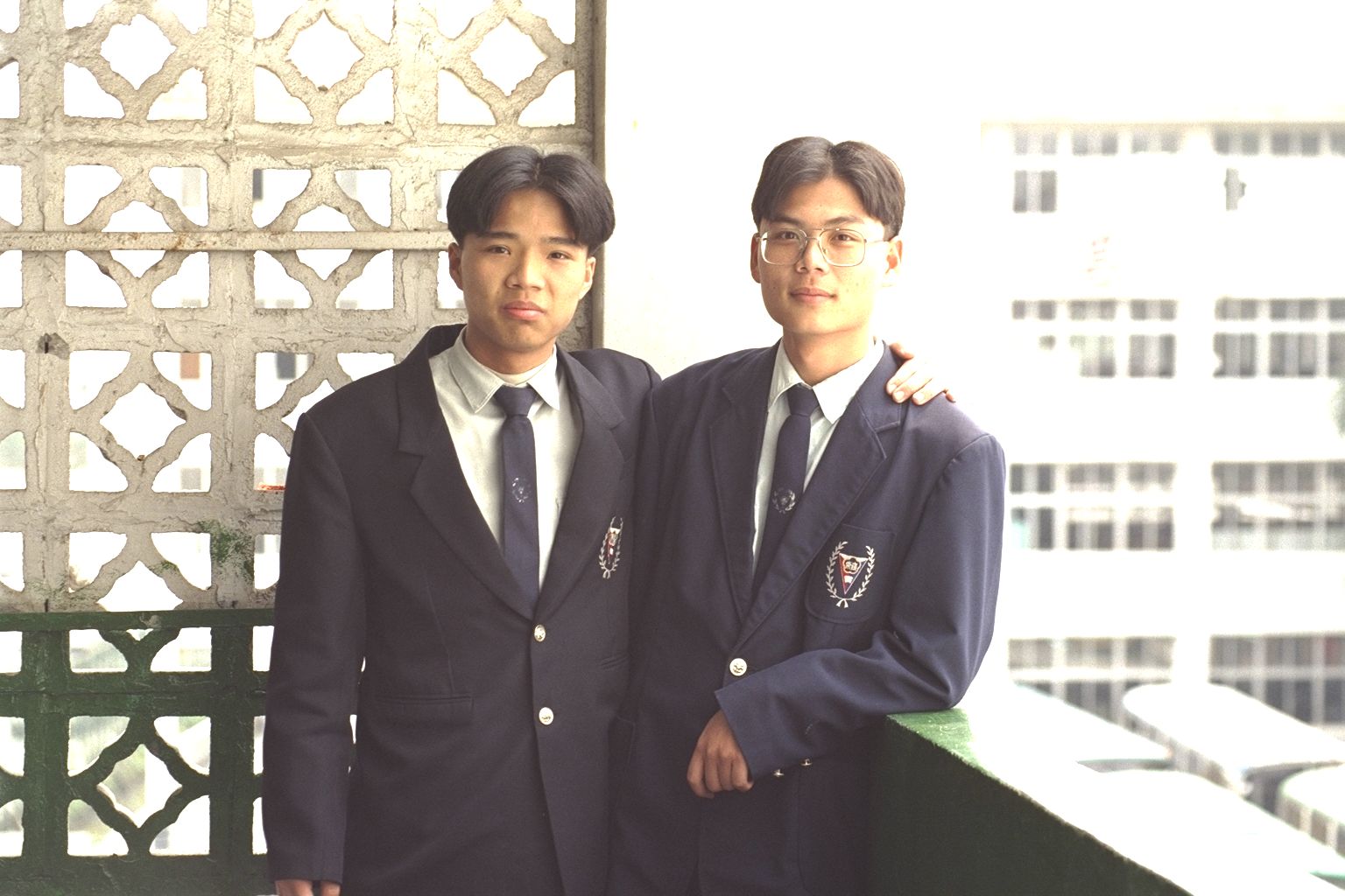 嶺東中學建圖科學弟老照片時光機