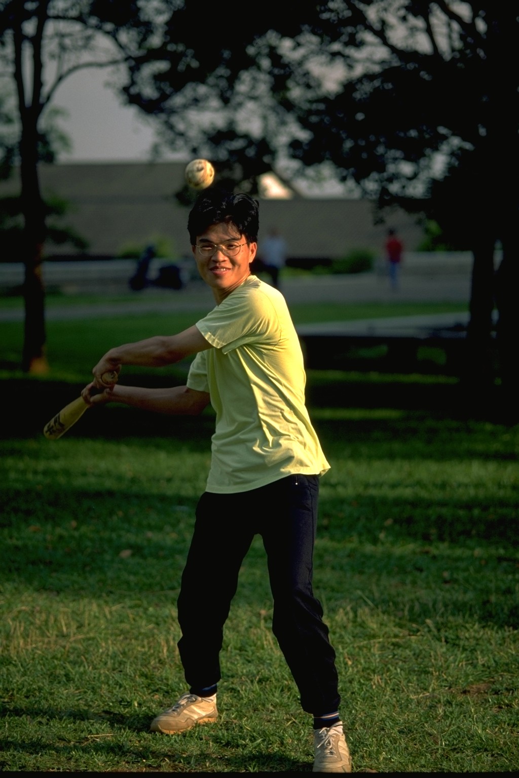 街拍帥哥東海大學棒球練習同學正片老照片時光機