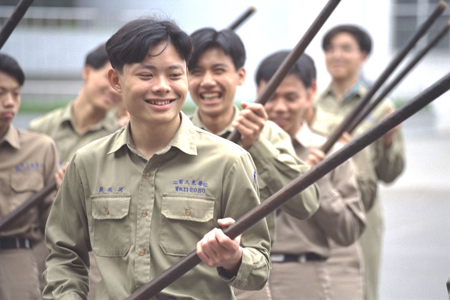 軍訓課嶺東中學嶺東工商文宏達教官老照片時光機