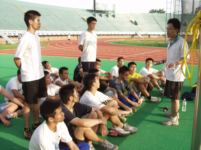 大豐裝訂田徑隊訓練20030615台灣體育運動大學運動攝影