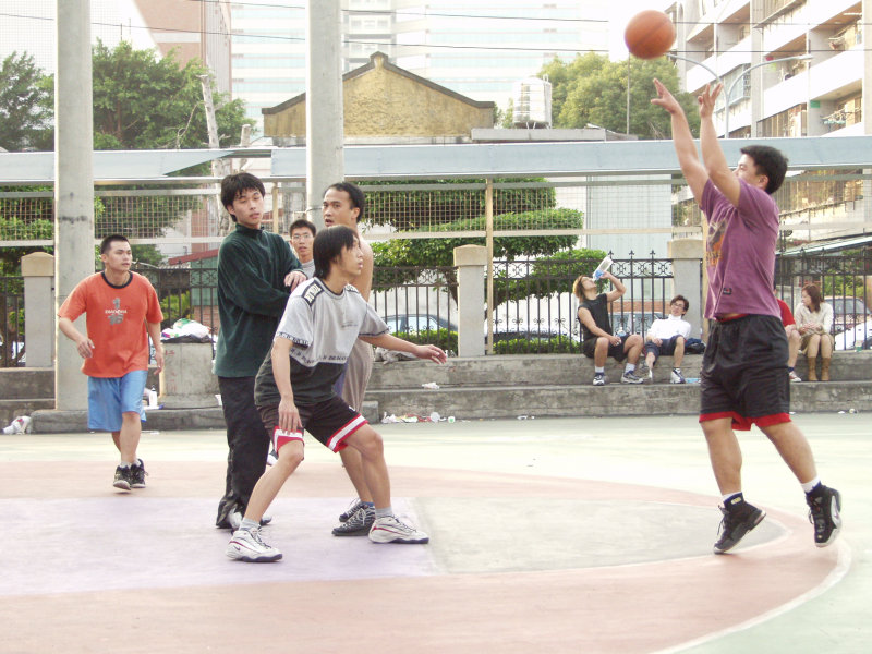 籃球場20020212(體育場旁)台灣體育運動大學運動攝影