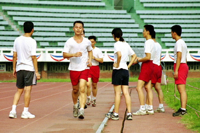 阿兵哥體能測驗(台中體育場)台灣體育運動大學運動攝影