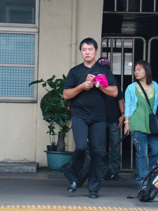 扇子舞2009-07-25台中火車站台灣鐵路旅遊攝影