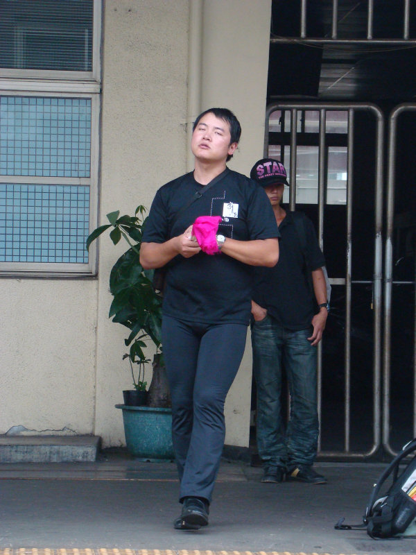 扇子舞2009-07-25台中火車站台灣鐵路旅遊攝影