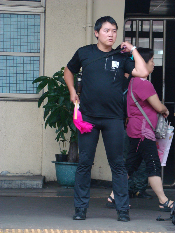 扇子舞2009-07-25台中火車站台灣鐵路旅遊攝影