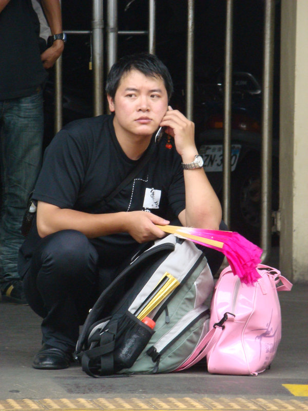 扇子舞2009-07-25台中火車站台灣鐵路旅遊攝影